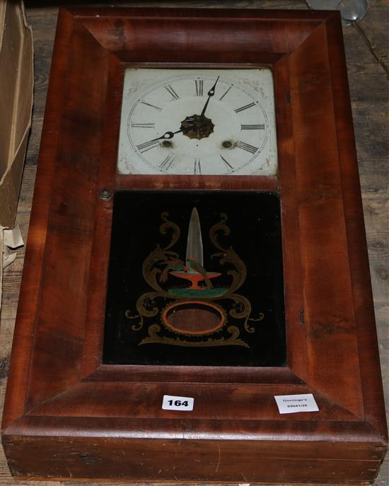 Late 19th century American wall clock